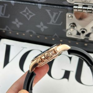 Đồng Hồ Rolex Cosmograph Daytona 126515 Fake 11 Mặt Chocolate Dây Cao Su THB 40mm (2)