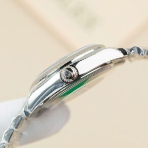 Đồng Hồ Rolex DateJust Lady Fake 11 Mặt Trắng Cọc Số La Mã 31mm (2)