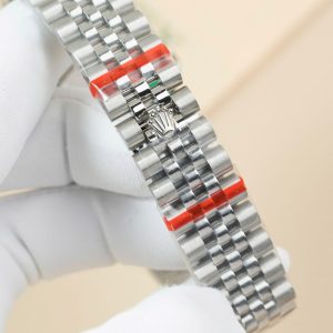 Đồng Hồ Rolex DateJust Lady Fake 11 Mặt Trắng Cọc Số La Mã 31mm (2)