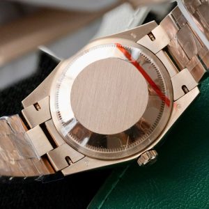 Đồng Hồ Rolex Day-Date 128395TBR Chế Tác Bọc Vàng Thật Đính Full Kim Cương Moissanite 36mm (1)