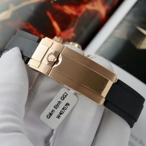 Đồng Hồ Rolex Daytona 126515 Chế Tác Mặt Đen Trọng Lượng 163Gram Bọc Vàng Thật 40mm (2)