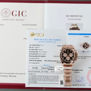 Đồng Hồ Rolex Daytona Chế Tác Bọc Vàng Thật Bộ Chuyển Động Calibre 4131 40mm (2)