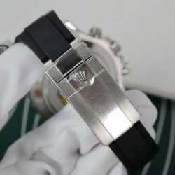 Đồng Hồ Rolex Daytona Chế Tác Mặt MOP Cọc Số + Vành Độ Kim Cương Moissanite 40mm (8)