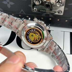 Đồng Hồ Rolex Daytona Ice Blue 116506 Chế Tác 180 Grams Nhà Máy QF Nam 40mm (7)