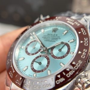 Đồng Hồ Rolex Daytona Ice Blue 116506 Chế Tác 180 Grams Nhà Máy QF Nam 40mm (7)