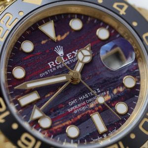 Đồng Hồ Rolex GMT-Master II 126718GRNR Replica 11 Mặt Đá Mắt Hổ Xưởng THB 40mm (7)