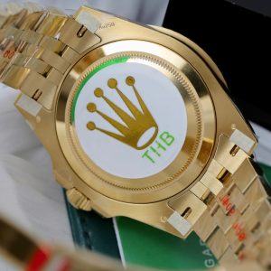 Đồng Hồ Rolex GMT-Master II 126718GRNR Replica 11 Mặt Đá Mắt Hổ Xưởng THB 40mm (7)