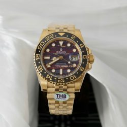 Đồng Hồ Rolex GMT-Master II 126718GRNR Replica 11 Mặt Đá Mắt Hổ Xưởng THB 40mm (7)