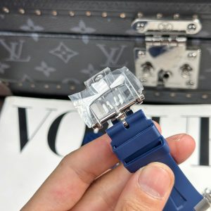 Đồng Hồ Vacheron Constantin Chế Tác Overseas Dual Time 47450 Màu Xanh Dương Xưởng 9F 42mm (2)