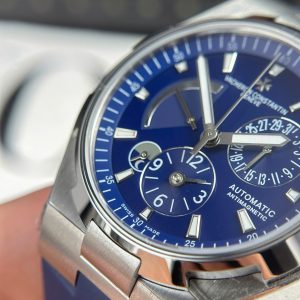 Đồng Hồ Vacheron Constantin Chế Tác Overseas Dual Time 47450 Màu Xanh Dương Xưởng 9F 42mm (2)