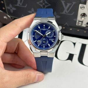 Đồng Hồ Vacheron Constantin Chế Tác Overseas Dual Time 47450 Màu Xanh Dương Xưởng 9F 42mm (2)
