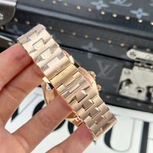 Đồng Hồ Vacheron Constantin Overseas Dual Time 47450 Chế Tác Mặt Trắng 9F 42mm (2)