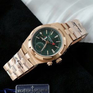 Đồng Hồ Vacheron Constantin Overseas Dual Time 7920V Replica 11 Mặt Xanh Green 41mm (2)