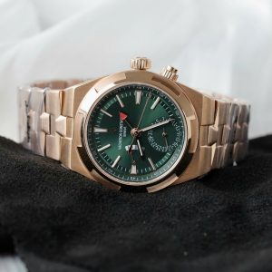 Đồng Hồ Vacheron Constantin Overseas Dual Time 7920V Replica 11 Mặt Xanh Green 41mm (2)