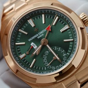 Đồng Hồ Vacheron Constantin Overseas Dual Time 7920V Replica 11 Mặt Xanh Green 41mm (2)