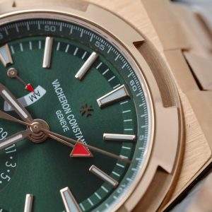 Đồng Hồ Vacheron Constantin Overseas Dual Time 7920V Replica 11 Mặt Xanh Green 41mm (2)