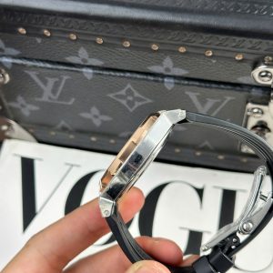 Đồng Hồ Vacheron Constantin Rep 11 Overseas Dual Time 47450 Demi Vàng Hồng Xưởng 9F 42mm (2)