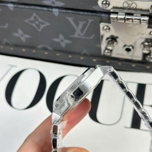 Đồng Hồ Vacheron Constantin Rep Cao Cấp Overseas Dual Time 47450 Màu Trắng 9F 42mm (2)