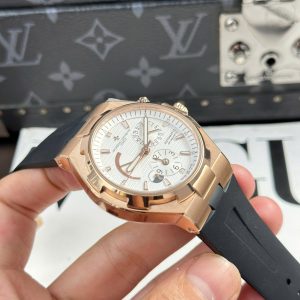Đồng Hồ Vacheron Constantin Replica 11 Overseas Dual Time 47450 Mạ Vàng Hồng Xưởng 9F 42mm (2)