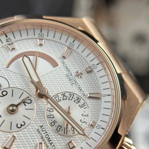 Đồng Hồ Vacheron Constantin Replica 11 Overseas Dual Time 47450 Mạ Vàng Hồng Xưởng 9F 42mm (2)