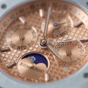 Đồng Hồ Audemars Piguet 26574 Replica Cao Cấp Mặt Cá Hồi Dây Kim Loại 41mm (2)