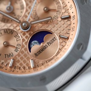 Đồng Hồ Audemars Piguet 26574 Replica Cao Cấp Mặt Cá Hồi Dây Kim Loại 41mm (2)