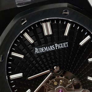 Đồng Hồ Audemars Piguet Chế Tác Royal Oak Màu Đen Máy Tourbillon 41mm (2)