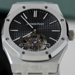 Đồng Hồ Audemars Piguet Chế Tác Royal Oak Tourbillon 26512ST Mặt Đen 41mm (2)