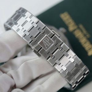 Đồng Hồ Audemars Piguet Chế Tác Royal Oak Tourbillon Mặt Xám Dây Kim Loại 41mm (2)