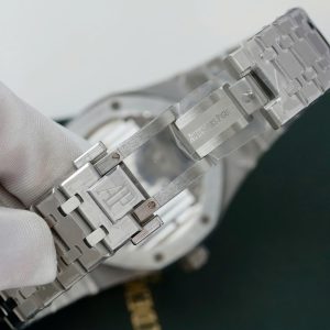 Đồng Hồ Audemars Piguet Chế Tác Royal Oak Tourbillon Mặt Xám Dây Kim Loại 41mm (2)