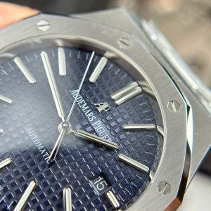 Đồng Hồ Audemars Piguet Royal Oak 15400ST Rep 11 Mặt Xanh Blue Dây Kim Loại Xưởng APS 41mm (2)
