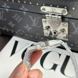 Đồng Hồ Audemars Piguet Royal Oak 15400ST Rep 11 Mặt Xanh Blue Dây Kim Loại Xưởng APS 41mm (2)