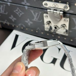 Đồng Hồ Audemars Piguet Royal Oak 15400ST Rep 11 Mặt Xanh Blue Dây Kim Loại Xưởng APS 41mm (2)