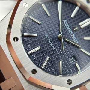 Đồng Hồ Audemars Piguet Royal Oak 15400ST Replica 11 Mặt Xanh Blue Dây Cao Su Xưởng APS 41mm (1)