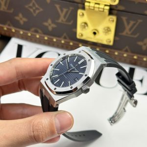 Đồng Hồ Audemars Piguet Royal Oak 15400ST Replica 11 Mặt Xanh Blue Dây Cao Su Xưởng APS 41mm (1)