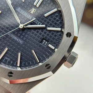Đồng Hồ Audemars Piguet Royal Oak 15400ST Replica 11 Mặt Xanh Blue Dây Cao Su Xưởng APS 41mm (1)