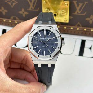 Đồng Hồ Audemars Piguet Royal Oak 15400ST Replica 11 Mặt Xanh Blue Dây Cao Su Xưởng APS 41mm (1)