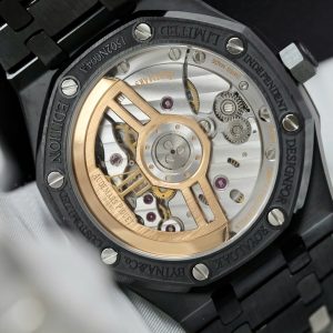 Đồng Hồ Audemars Piguet Royal Oak 15500 Chế Tác Gốm Đen Nhà Máy APS 41mm (12)