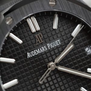 Đồng Hồ Audemars Piguet Royal Oak 15500 Chế Tác Gốm Đen Nhà Máy APS 41mm (12)