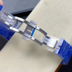 Đồng Hồ Audemars Piguet Royal Oak 15500 Chế Tác Gốm Xanh Nhà Máy APS 41mm (11)