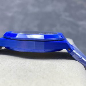 Đồng Hồ Audemars Piguet Royal Oak 15500 Gốm Xanh Replica 11 Nhà Máy APS 41mm (9)