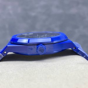 Đồng Hồ Audemars Piguet Royal Oak 15500 Gốm Xanh Replica 11 Nhà Máy APS 41mm (9)