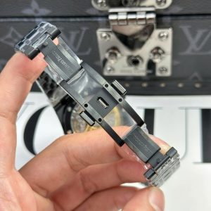 Đồng Hồ Audemars Piguet Royal Oak 15500 Replica 11 Màu Đen Nhà Máy F1 41mm (2)