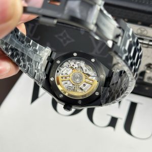 Đồng Hồ Audemars Piguet Royal Oak 15500 Replica 11 Màu Đen Nhà Máy F1 41mm (2)