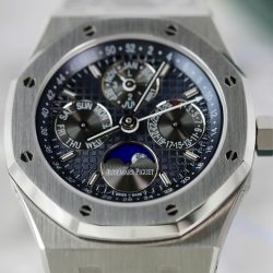 Đồng Hồ Audemars Piguet Royal Oak 26574TI Chế Tác Mặt Xanh Dây Kim Loại Xưởng APS 41mm (2)