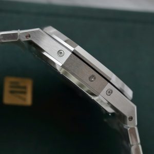 Đồng Hồ Audemars Piguet Royal Oak 26574TI Chế Tác Mặt Xanh Dây Kim Loại Xưởng APS 41mm (4)