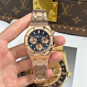 Đồng Hồ Audemars Piguet Royal Oak Chronograph 26239 Rep 11 Mặt Xanh Blue Máy Mỏng New 2025 APS 41mm (2)