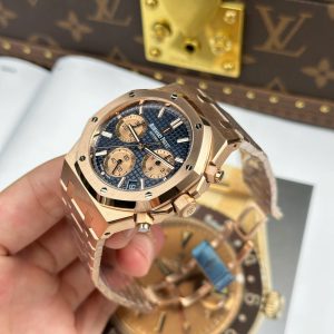 Đồng Hồ Audemars Piguet Royal Oak Chronograph 26239 Rep 11 Mặt Xanh Blue Máy Mỏng New 2025 APS 41mm (2)