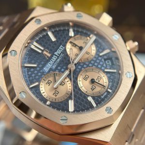 Đồng Hồ Audemars Piguet Royal Oak Chronograph 26239 Rep 11 Mặt Xanh Blue Máy Mỏng New 2025 APS 41mm (2)
