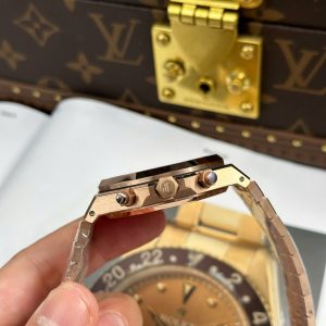 Đồng Hồ Audemars Piguet Royal Oak Chronograph 26239 Replica 11 Mặt Nâu Máy Mỏng New 2025 APS 41mm (2)